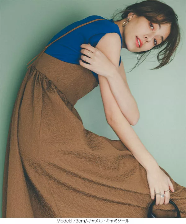 ぽこぽこキャミワンピース [E3177] - レディースファッション通販 神戸