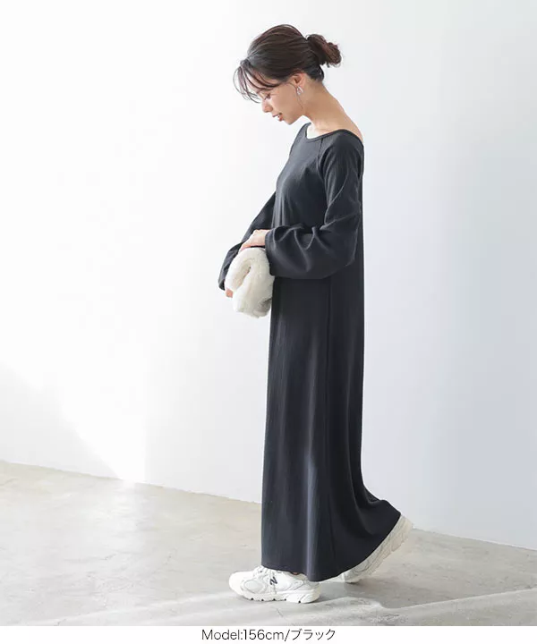 ameri vintage 前後2way ロングワンピース Ameriアメリヴィンテージ