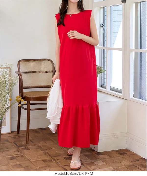 【極美品】　エポカ 裾レース サマーニット ワンピース ドレス フレア 極美品】 エポカ 裾レース サマーニット ワンピース ドレス