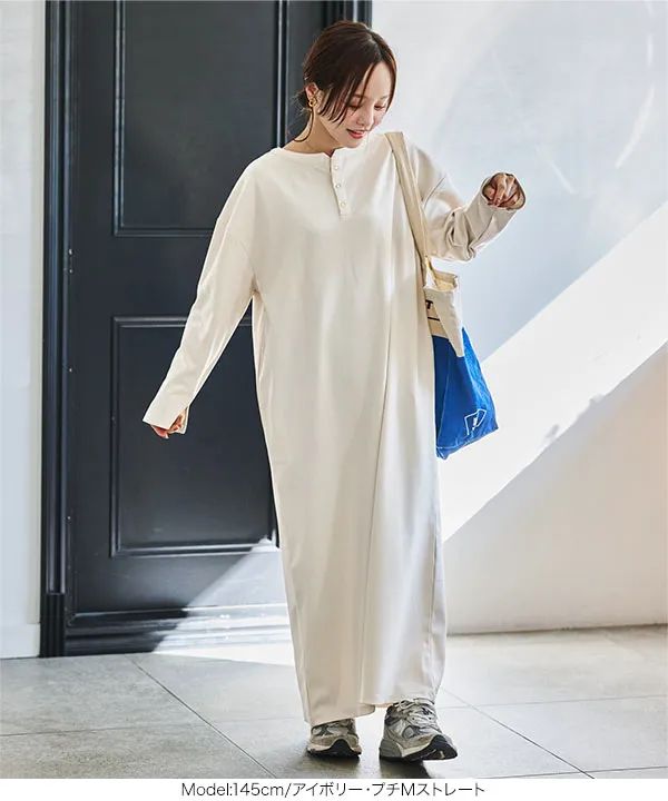 田中亜希子さんコラボ ]選べる3タイプ ジャージーワンピース [E3295