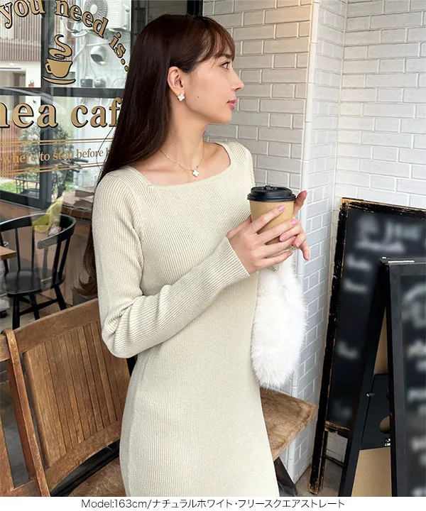 【SaturdayClub】ファスナーアップベルト付きワンピース 新品SaturdayClub ワンピース ファスナーアップベルト付き