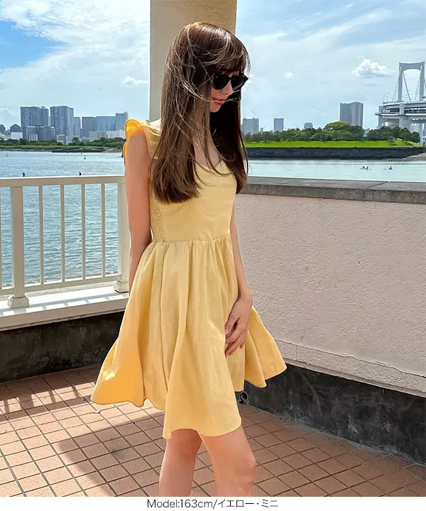 [ 岡部あゆみさんコラボ ] マルチwayカシュクールワンピース [E3304]