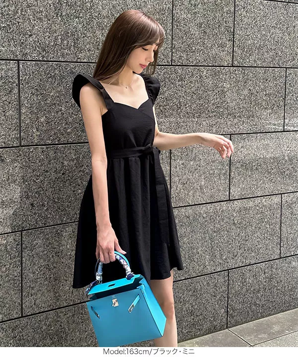 岡部あゆみさんコラボ ] マルチwayカシュクールワンピース