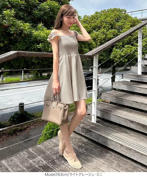 岡部あゆみさんコラボ ] マルチwayカシュクールワンピース