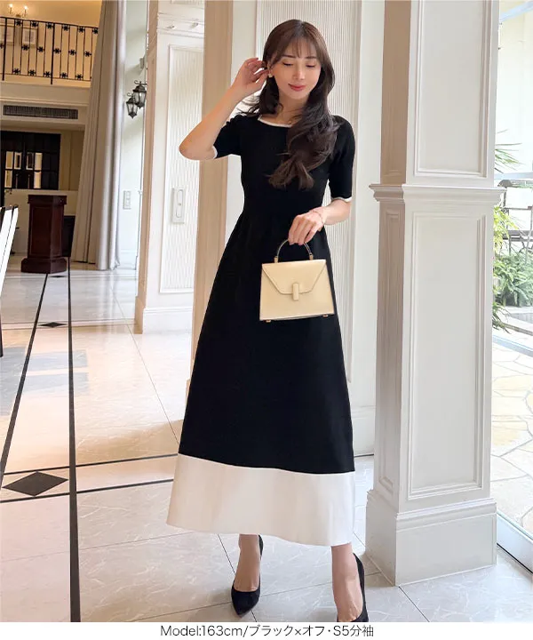 岡部あゆみさんコラボ ] 選べるタイプとサイズ スクエアボートネック