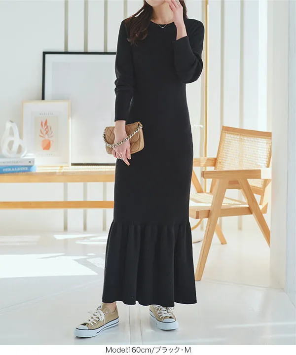 大人気【HOBBS】フェミニンニットワンピース♪美しいマーメイド 大人気【HOBBS】フェミニンニットワンピース♪美しいマーメイド