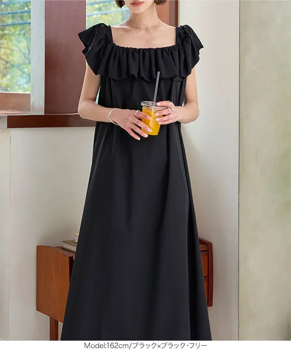 2wayフリルワンピース [E3465] - レディースファッション通販 神戸