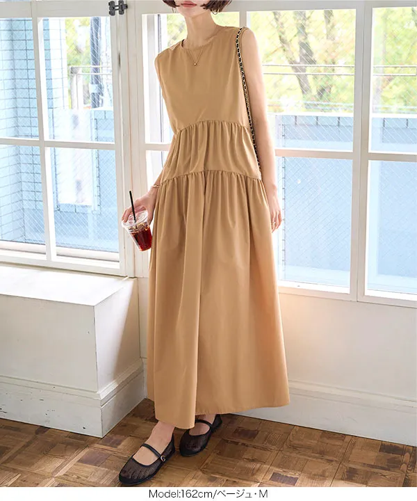 ラウンドティアードワンピース [E3473] - レディースファッション通販