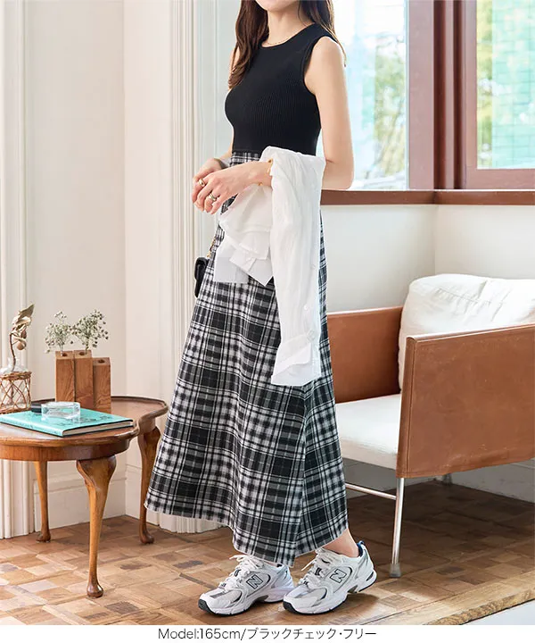【新品】COMME CA ISM ノースリーブニットワンピース コットンナイロンストレッチタイプライター ノースリーブ