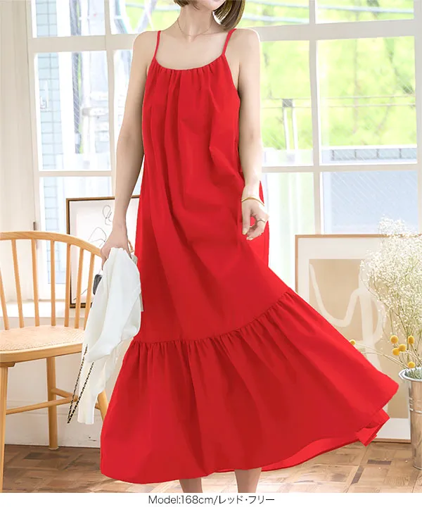 リゾートフリルワンピース [E3488] - レディースファッション通販 神戸