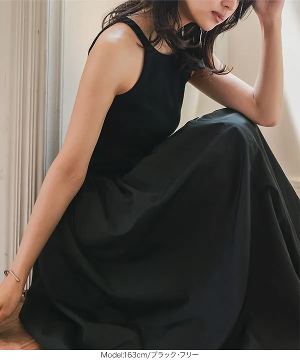 カップ付きアメスリリブドッキングバルーンワンピース [E3495