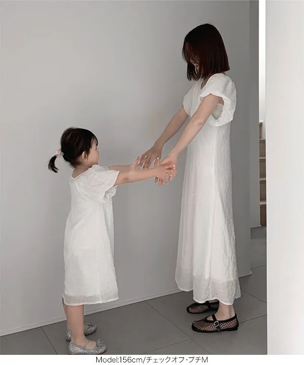 [ yuiさんコラボ ]前後2wayパフスリーブワンピース [E3549] |今だけ特別価格＆送料無料！
