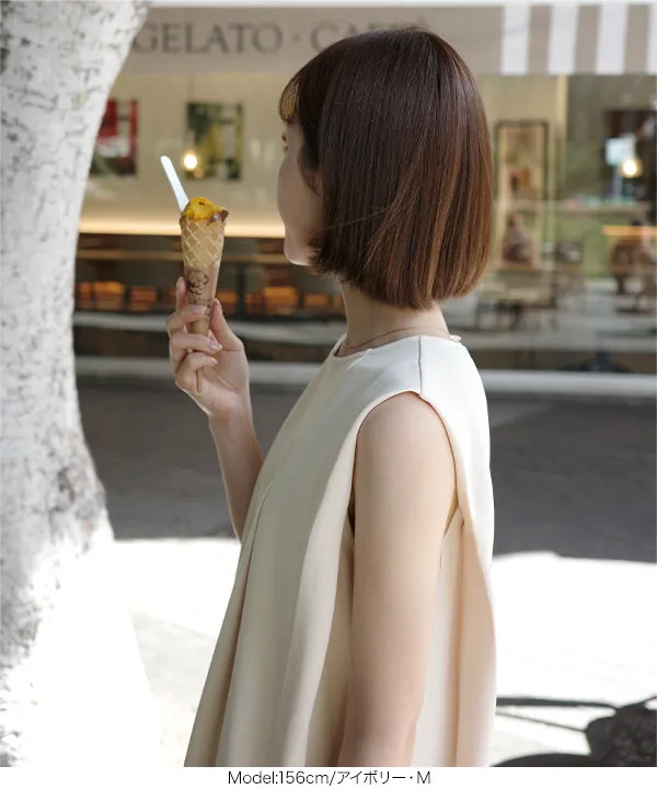 最終セール♡ enfold ノースリーブ  ワンピース ジョッパーズ パンツ ENFOLD◇エンフォルド/300FS631-2430/ジョッパーズパンツ/40