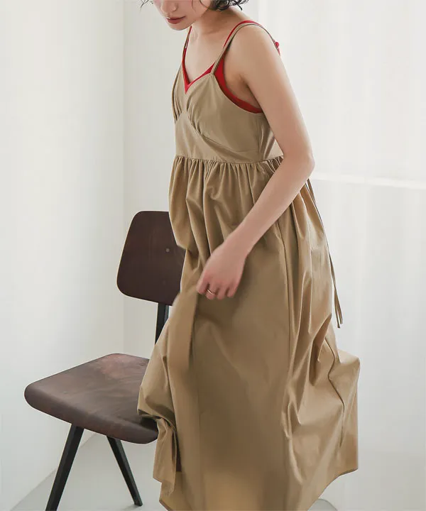 ビスチェ風キャミバルーンワンピース [E3567] | 2026SS先行受注