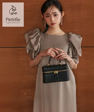 [ Petitle / プチレ ] 袖バルーンフリルドレス [E3581] | 5/11(月) 12:00~ 販売予定！