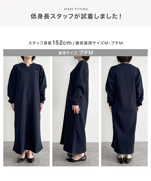[ U.S. POLO ASSN. ] 選べるタイプ 裏起毛ワンピース [E3619]| 大好評につき送料無料！