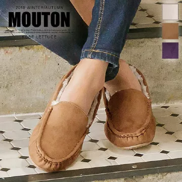 【H54H】ファーローファー