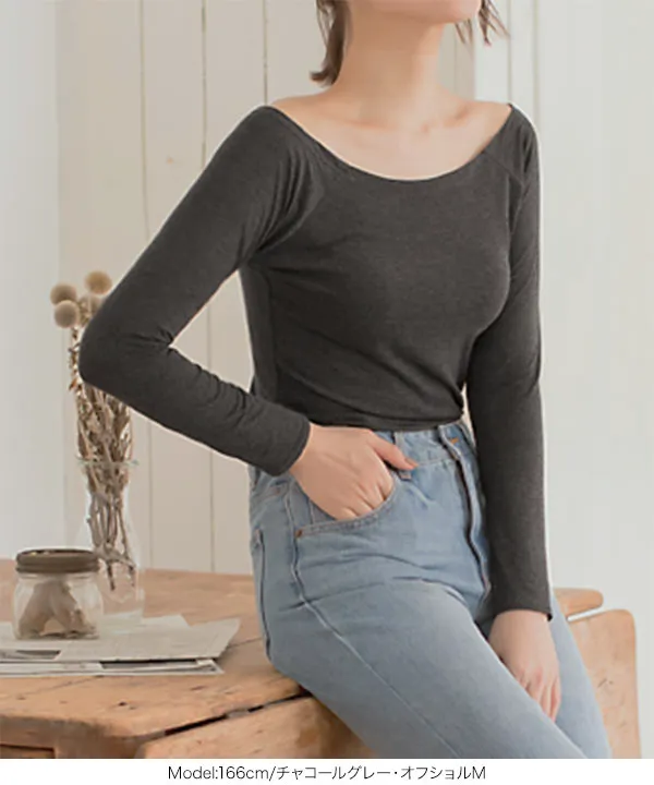 &HEAT ] M L XL 選べるタイプ あったかベーシックインナートップス