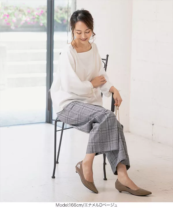 XS~3Lサイズ ]機能系3cmヒール ポインテッドトゥパンプス [I1200