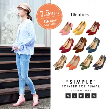 とんがりカラーベーシックパンプス [I1377]