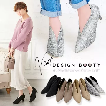 フロントVカットデザインブーティ [I1471]