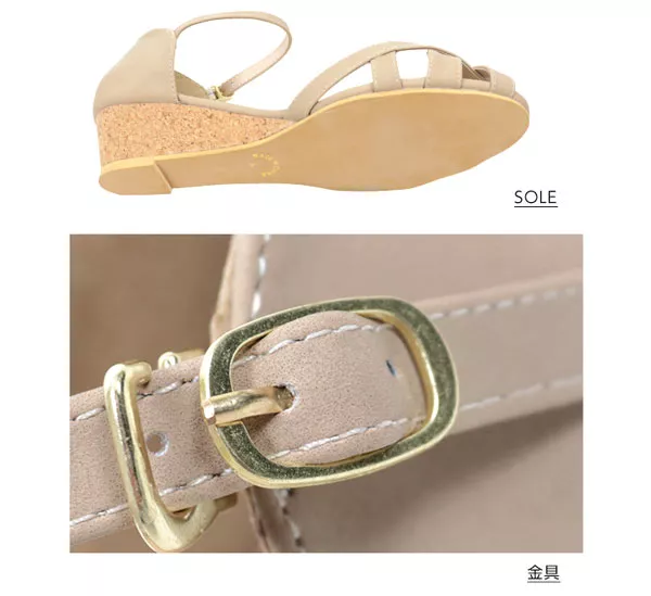 カッティングベルトパンプス [I1579]