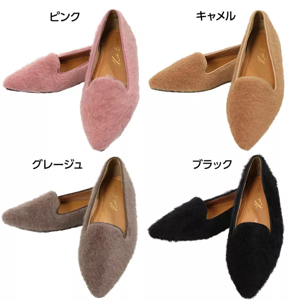 ファーオペラパンプス [I1679] - レディースファッション通販 神戸