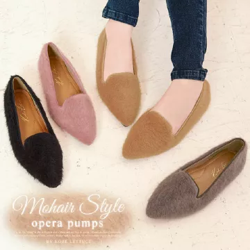 ファーオペラパンプス [I1679] - レディースファッション通販 神戸