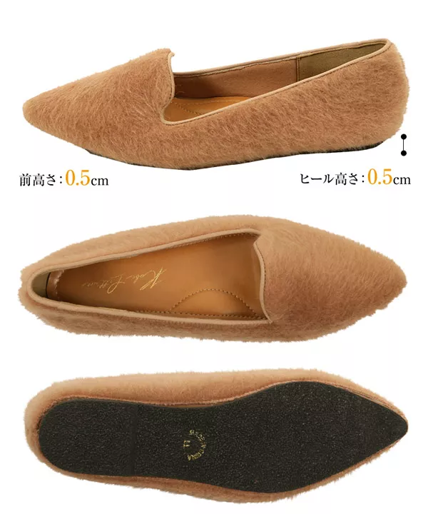 ファーオペラパンプス [I1679] - レディースファッション通販 神戸