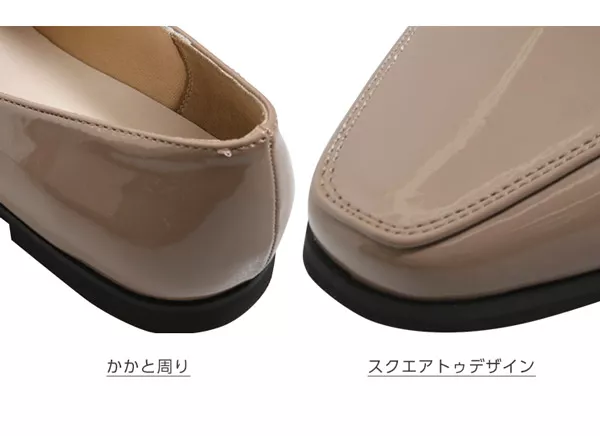 サークルバックルローファー [I1730]
