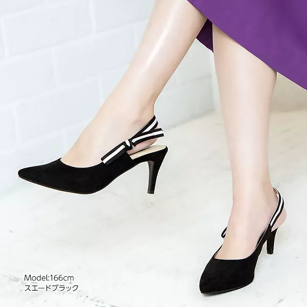 専用新品未使用/24㎝】ダイアナ　サイドスカラップ　リボン付き　パンプス　ローズ 専用新品未使用/24㎝】ダイアナ サイドスカラップ リボン付き