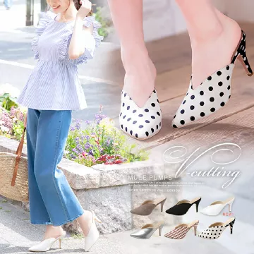 Vカットミュール [I1759] - レディースファッション通販 神戸レタス