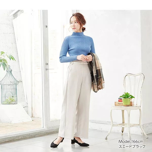 スカラップチャンキーパンプス [I1760] - レディースファッション通販