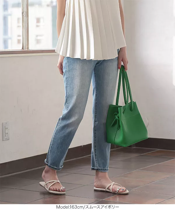 サムループクロスフラットサンダル [I1834] - レディースファッション