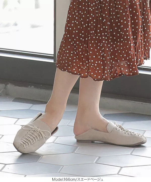 レースアップバブーシュ [I1895]