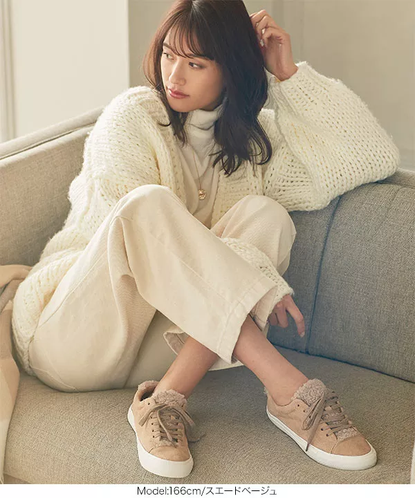 ボアスニーカー [I1910] - レディースファッション通販 神戸