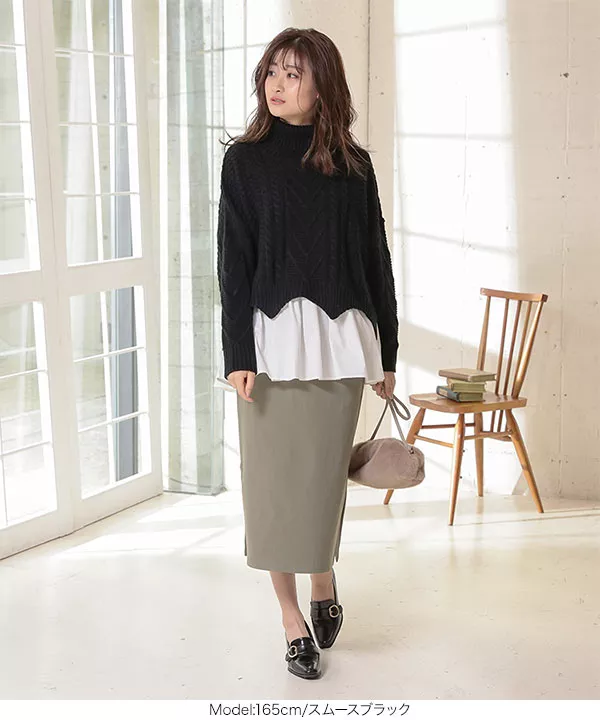 セミスクエアヒールローファー [I2018] - レディースファッション通販