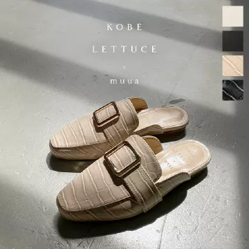 [ muuaさんコラボ ]スクエアバックルバブーシュ [I2071]