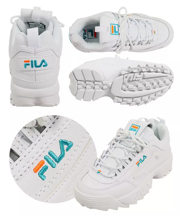 FILA♡パステル♡超美品 セール】DISRUPTOR II（スニーカー）｜FILA（フィラ）のファッション