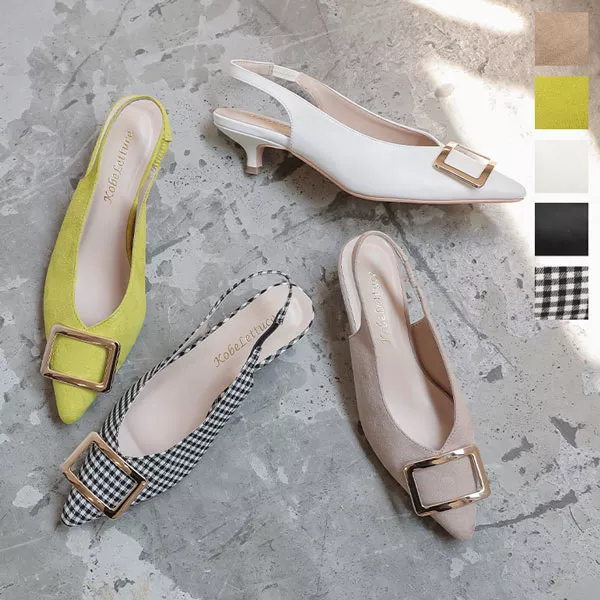 ♡goddess♡ イタリア製☆コールハンのパンプス メタルバックルパンプス [I2121] - レディースファッション通販 神戸