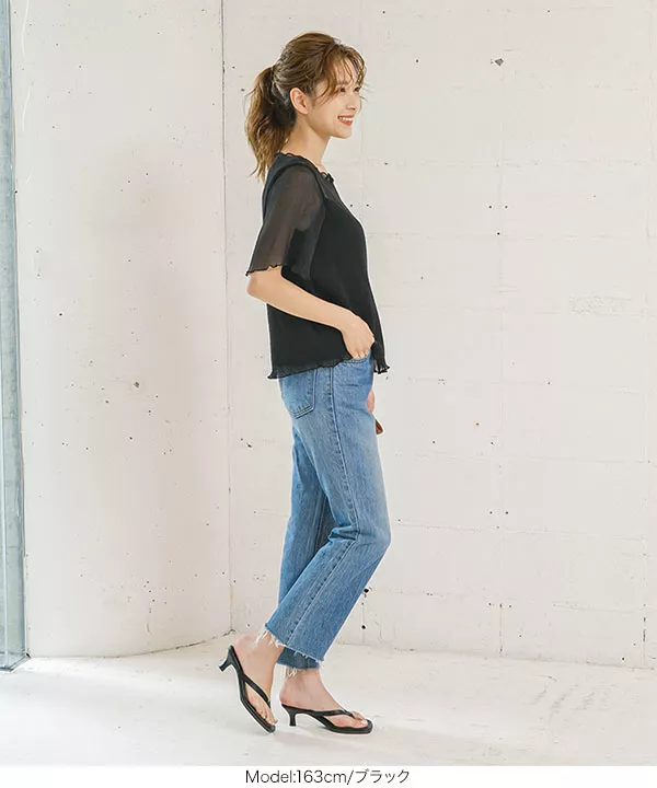 トングヒールサンダル [I2145] - レディースファッション通販 神戸