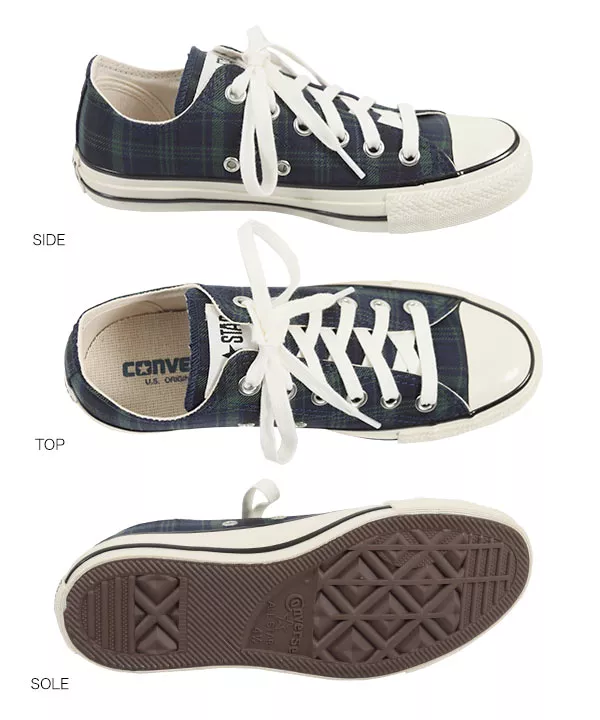 CONVERSE]コンバース ALLSTAR チェックスニーカー [I2159