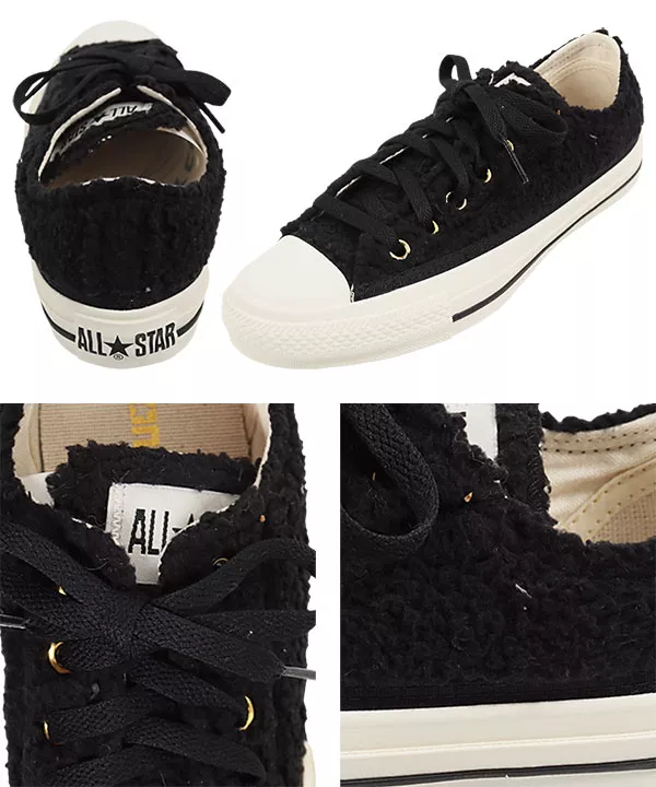 [CONVERSE]コンバワンピースALLSTAR　ボアスニーカー [I2160]