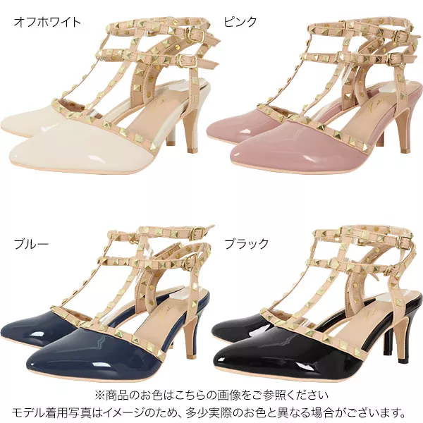 スタッズパンプス [I2189] - レディースファッション通販 神戸