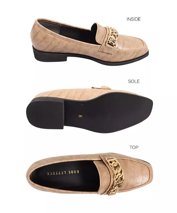 チェーンローファー [I2199] - レディースファッション通販 神戸レタス