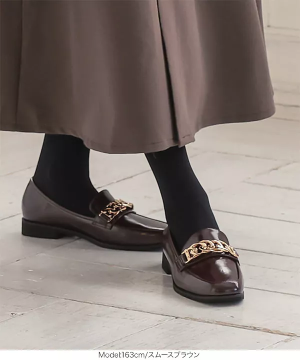 チェーンローファー [I2199] - レディースファッション通販 神戸レタス