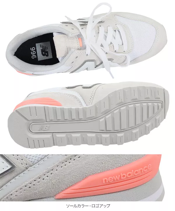 [NEW BALANCE] WL996 ヒールカラースニーカー [I2239]