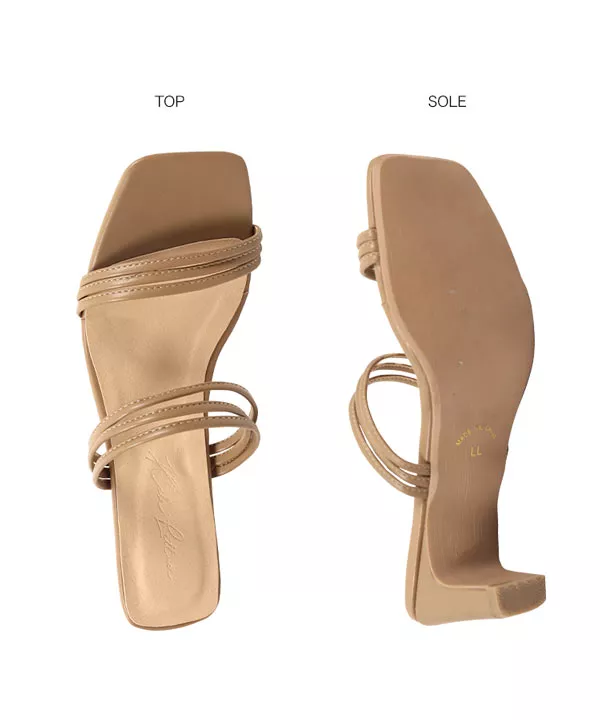 ナローストラップミュール [I2277] - レディースファッション通販 神戸