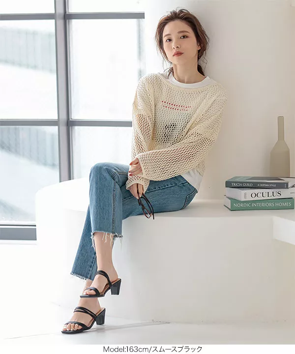 ナローストラップミュール [I2277]| SALE!! - レディース