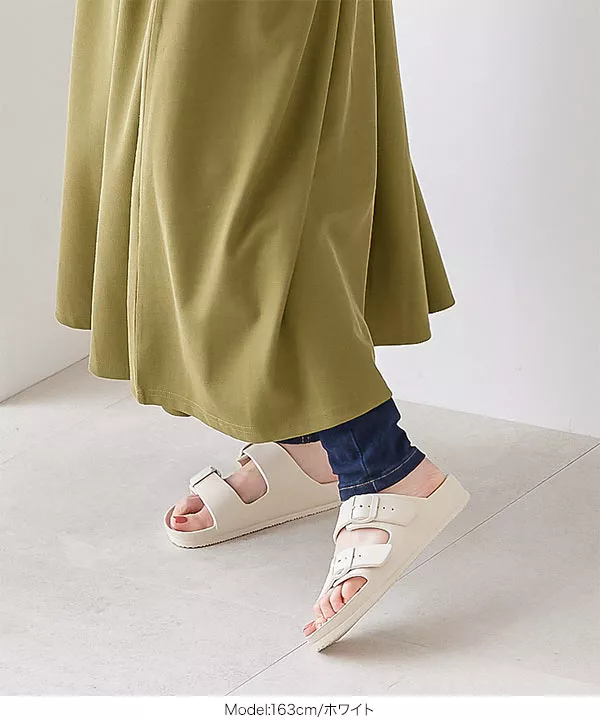 EVAダブルベルトサンダル [I2288] - レディースファッション通販 神戸